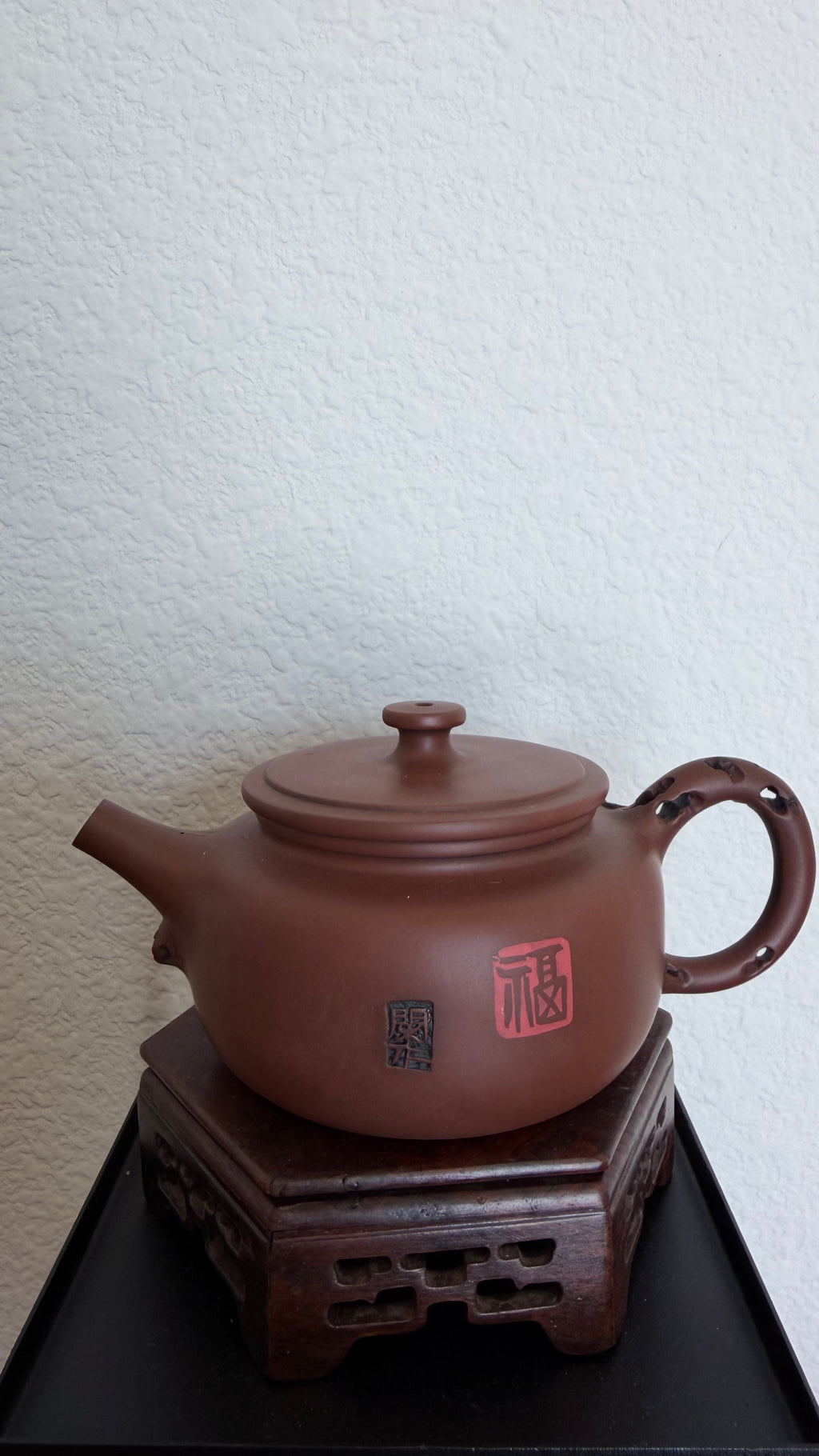 建水紫陶柴烧壶 007